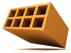 Fourfold lattice brick