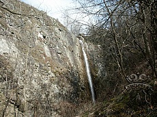 The Shtrokalo waterfall