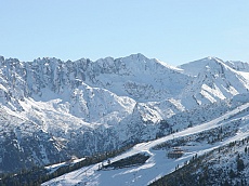 Ski slopes in Bansko